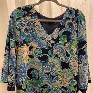 Lilly Pulitzer Reversible Floral Top